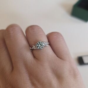 Elegant Moissonite Ring